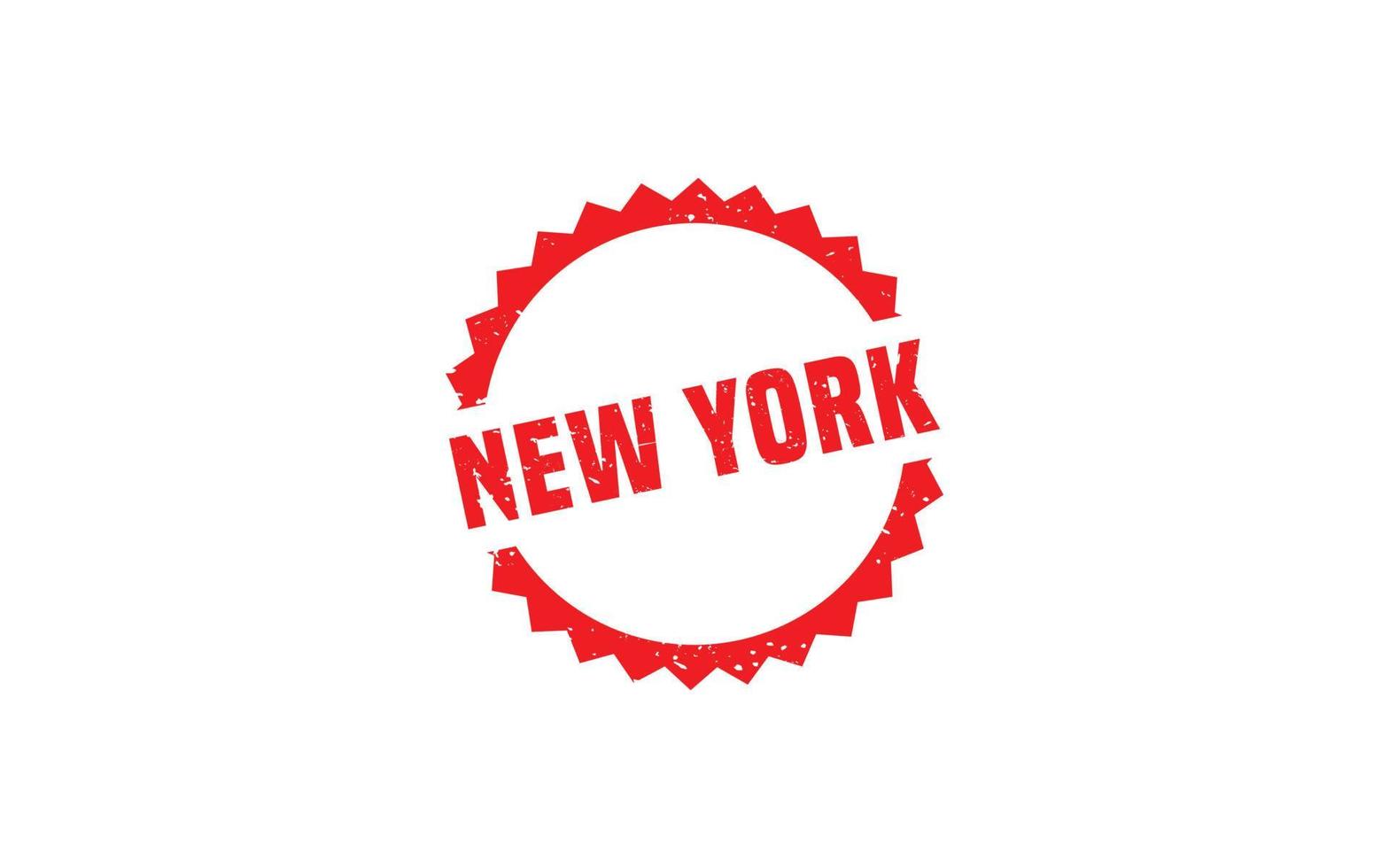 NEW YORK rubber stamp texture with grunge style on white background vector
