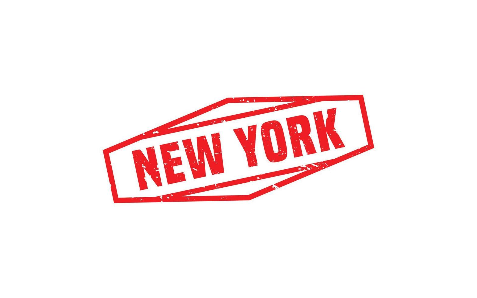 NEW YORK rubber stamp texture with grunge style on white background vector