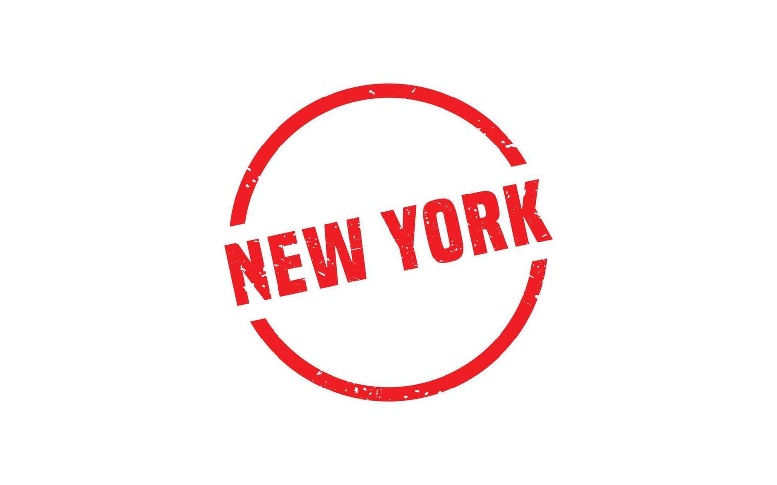 NEW YORK rubber stamp texture with grunge style on white background vector