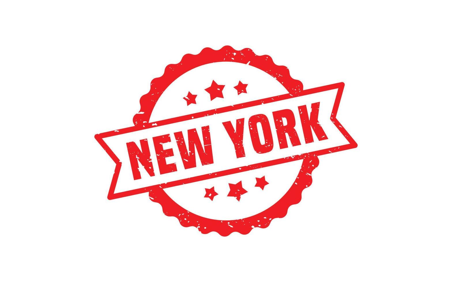 NEW YORK rubber stamp texture with grunge style on white background vector