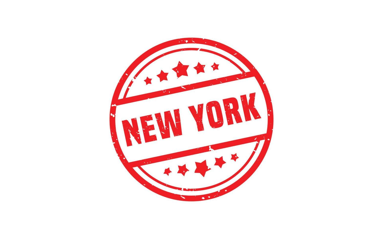 NEW YORK rubber stamp texture with grunge style on white background vector