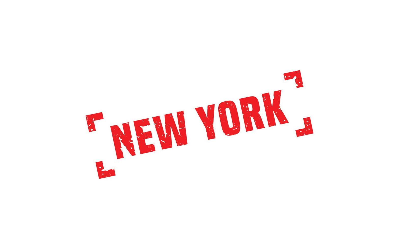 textura de sello de goma de nueva york con estilo grunge sobre fondo blanco vector