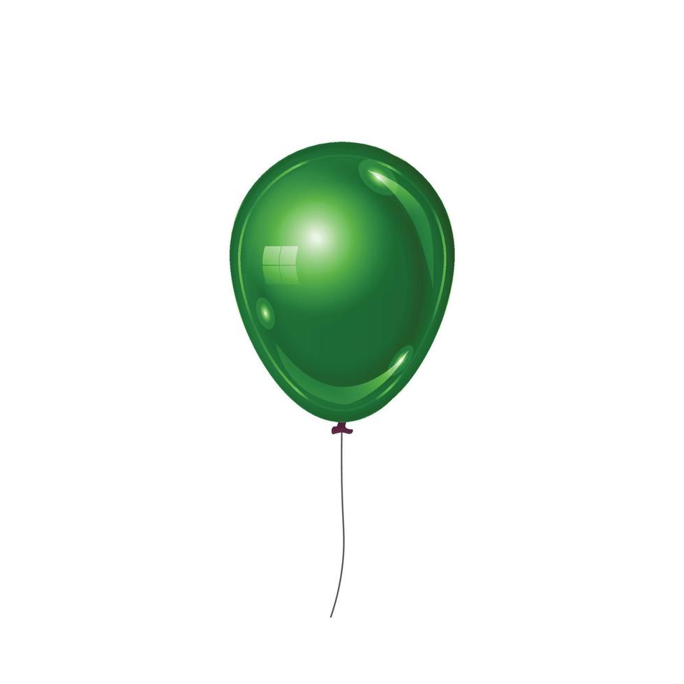 Realistic Celebration 3D Balloon vector