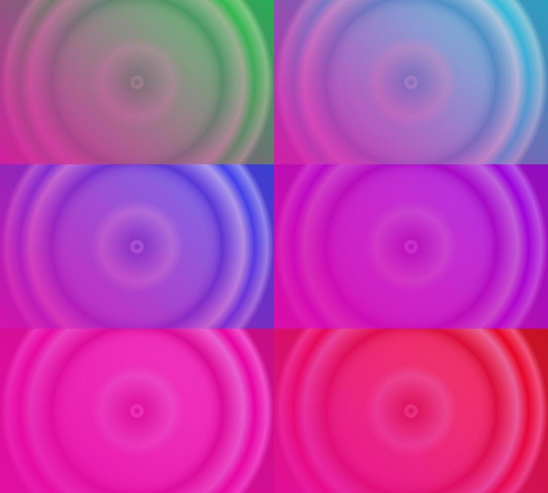 six sets of pink abstract background. modern, simple and color style. green, blue, purple and red. use for homepage, backgdrop, wallpaper, poster, banner or flyer vector