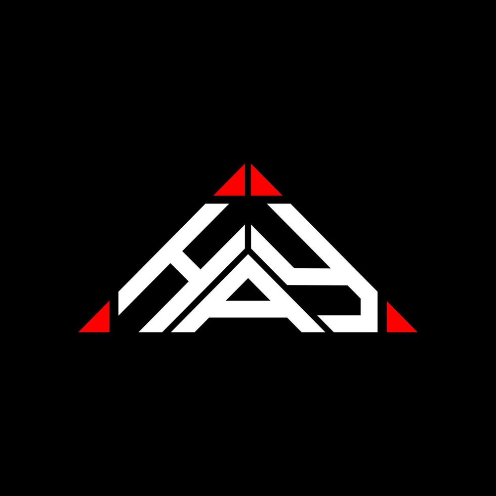 diseño creativo del logotipo de la letra de heno con gráfico vectorial, logotipo sencillo y moderno de heno. vector