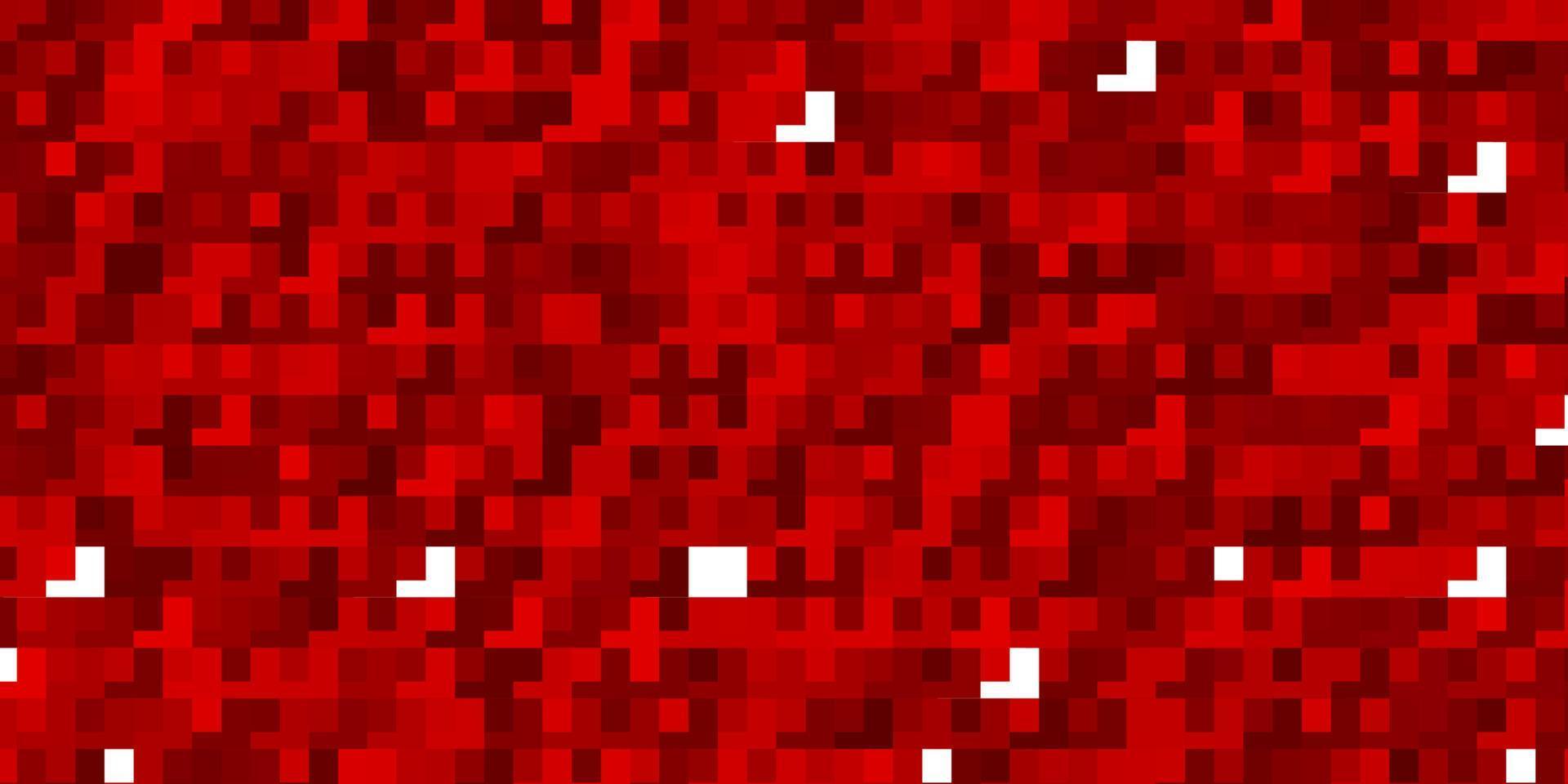 Light Red vector pattern in square style.