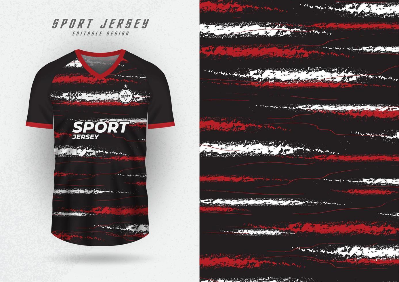 Background mockup for a sports shirt, race shirt, running shirt, horizontal brush pattern, various black tones. vector