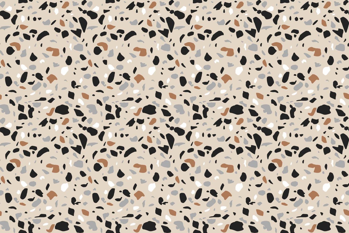 Terrazzo seamless patterns floor pattern collection wallpaper vector