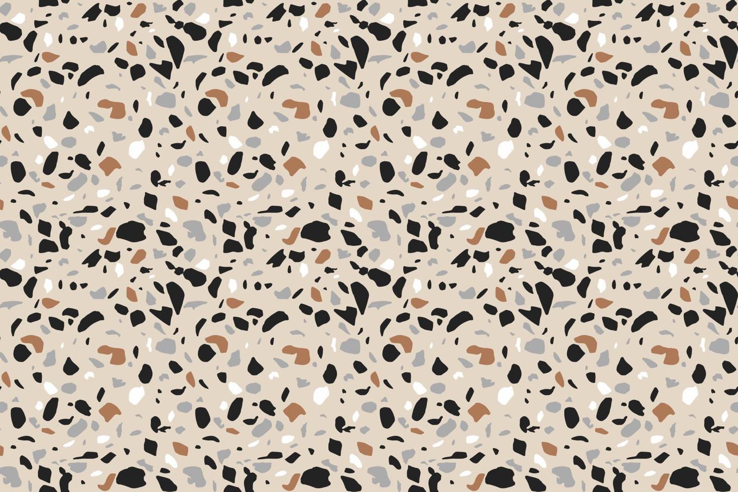 Terrazzo seamless patterns floor pattern collection wallpaper vector