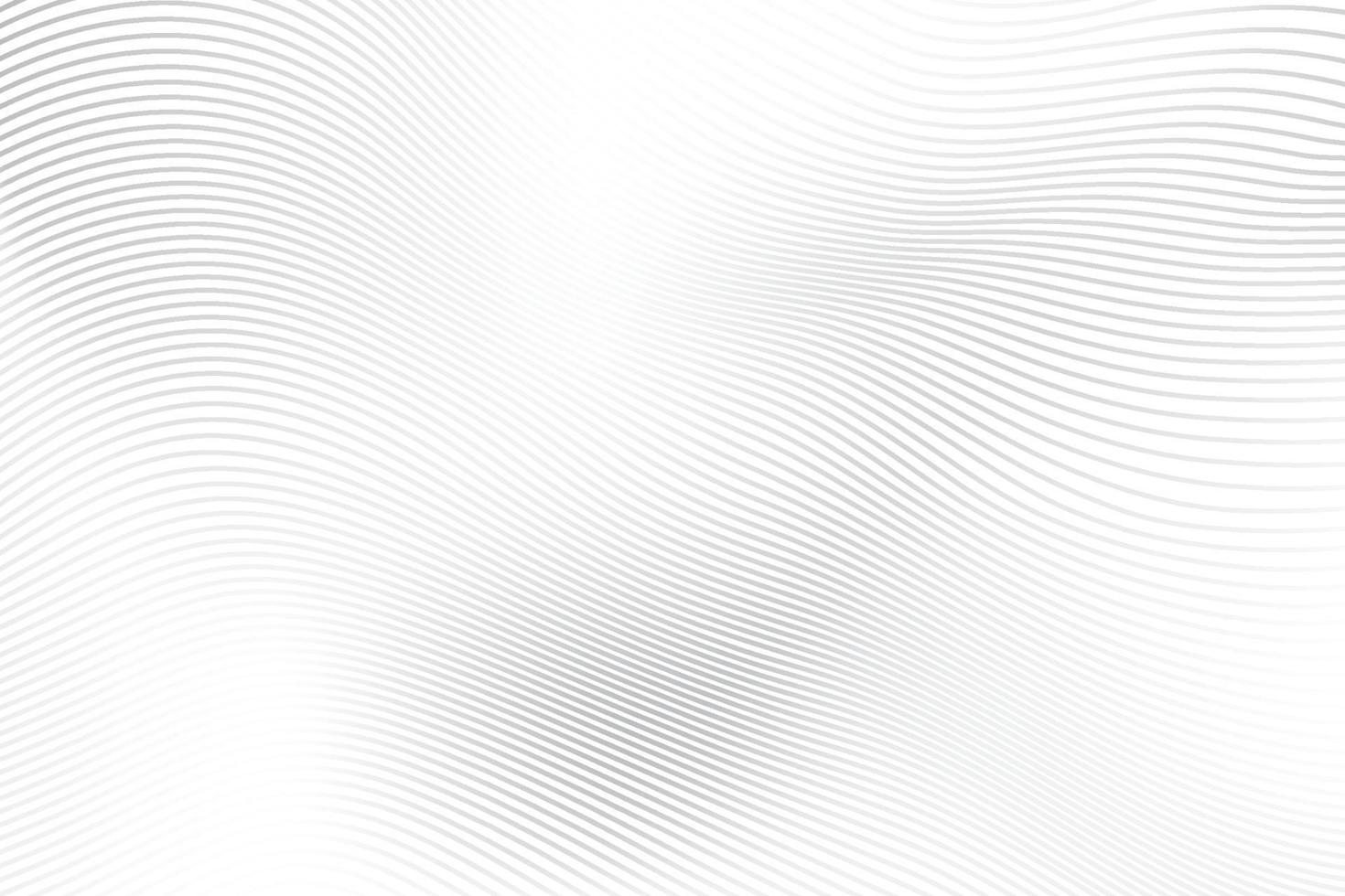 color blanco y gris abstracto, fondo de rayas de diseño moderno con forma redonda geométrica, patrón de onda. ilustración vectorial vector