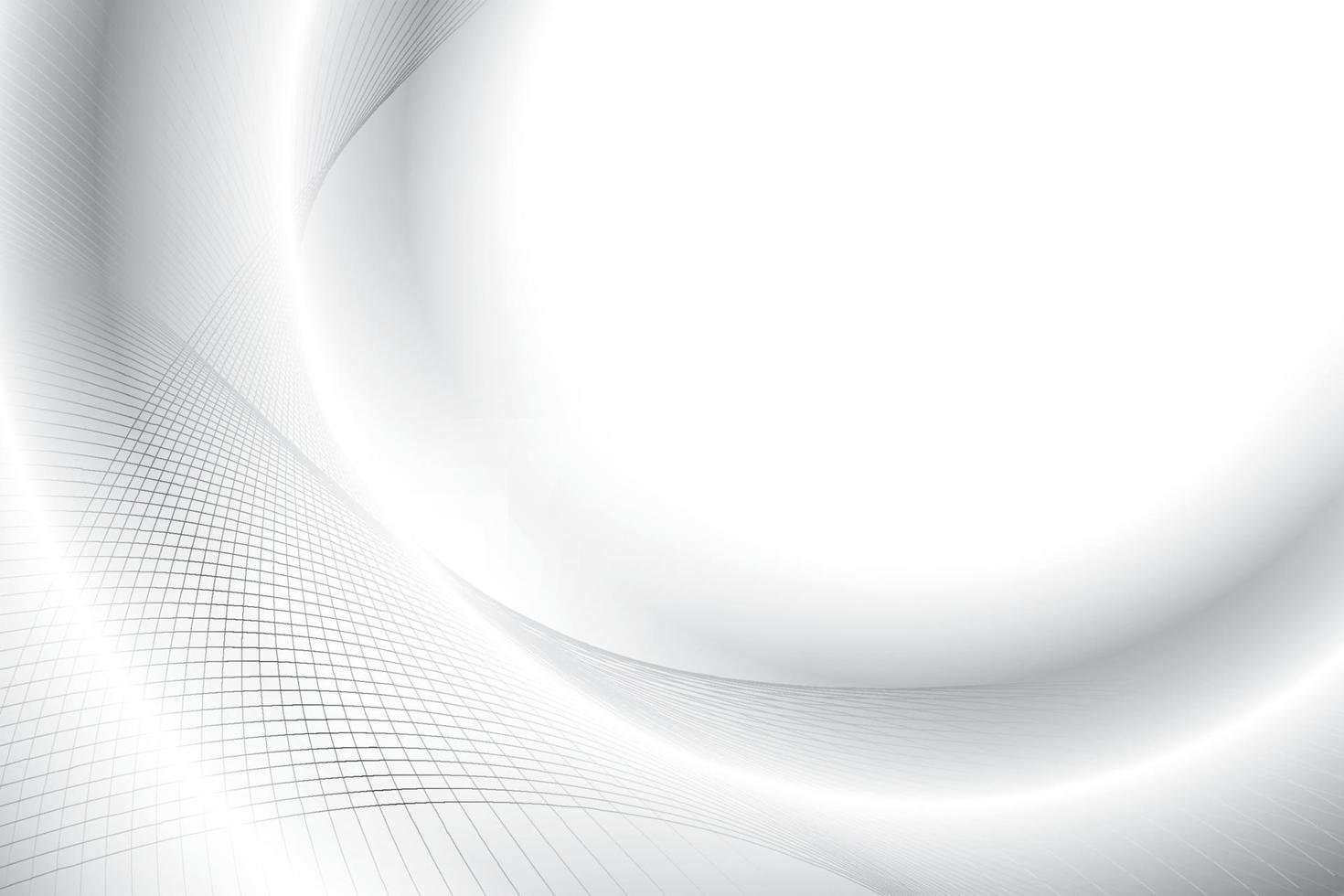 Abstract wave element on white background, modern stripes design. Vector illustration.