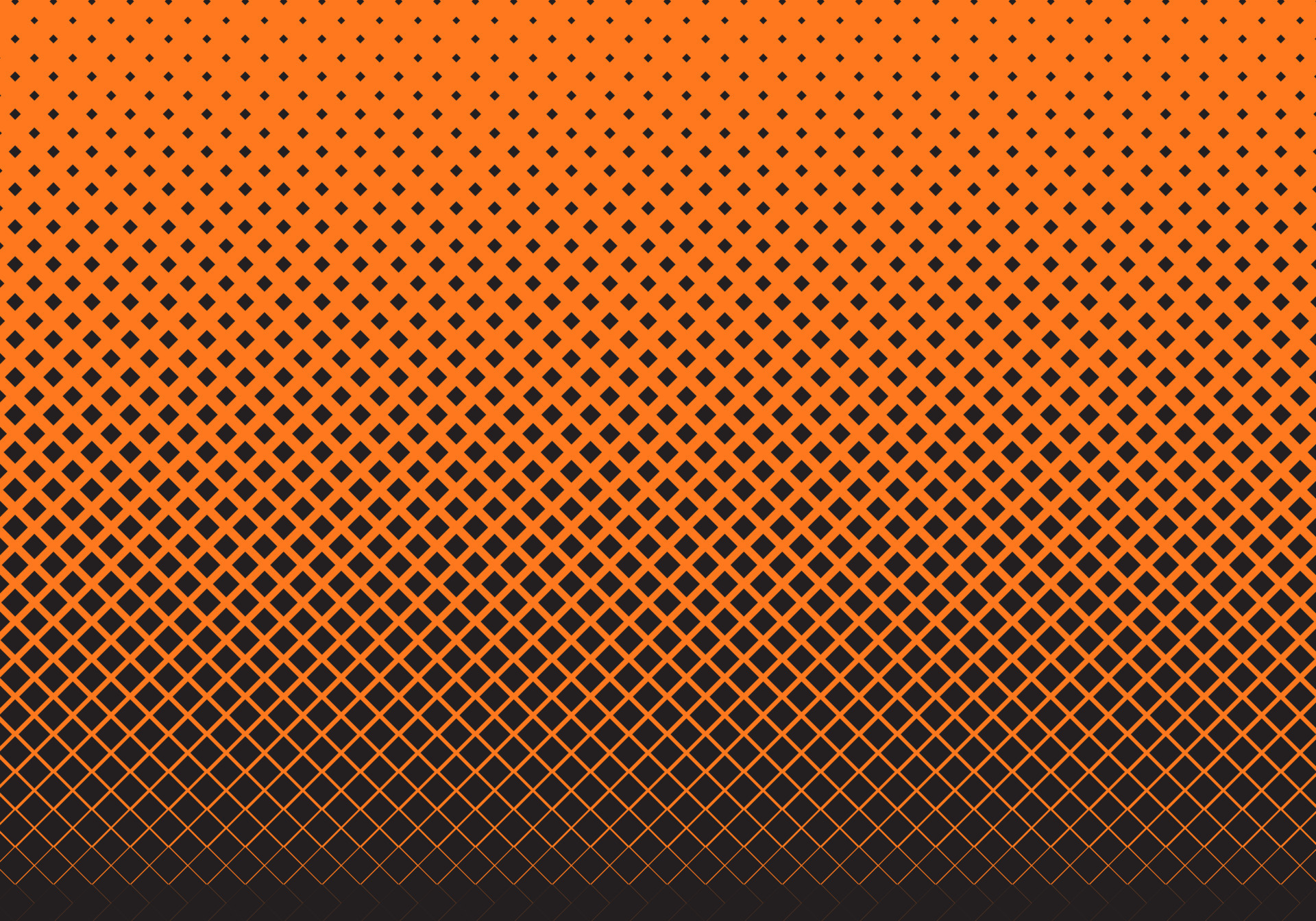 Orange Diamond Shape