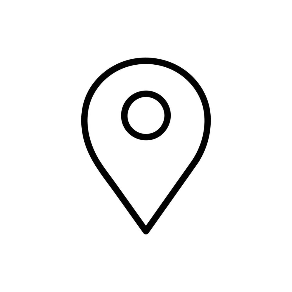 Location, Pin, Pin Marker vector icon