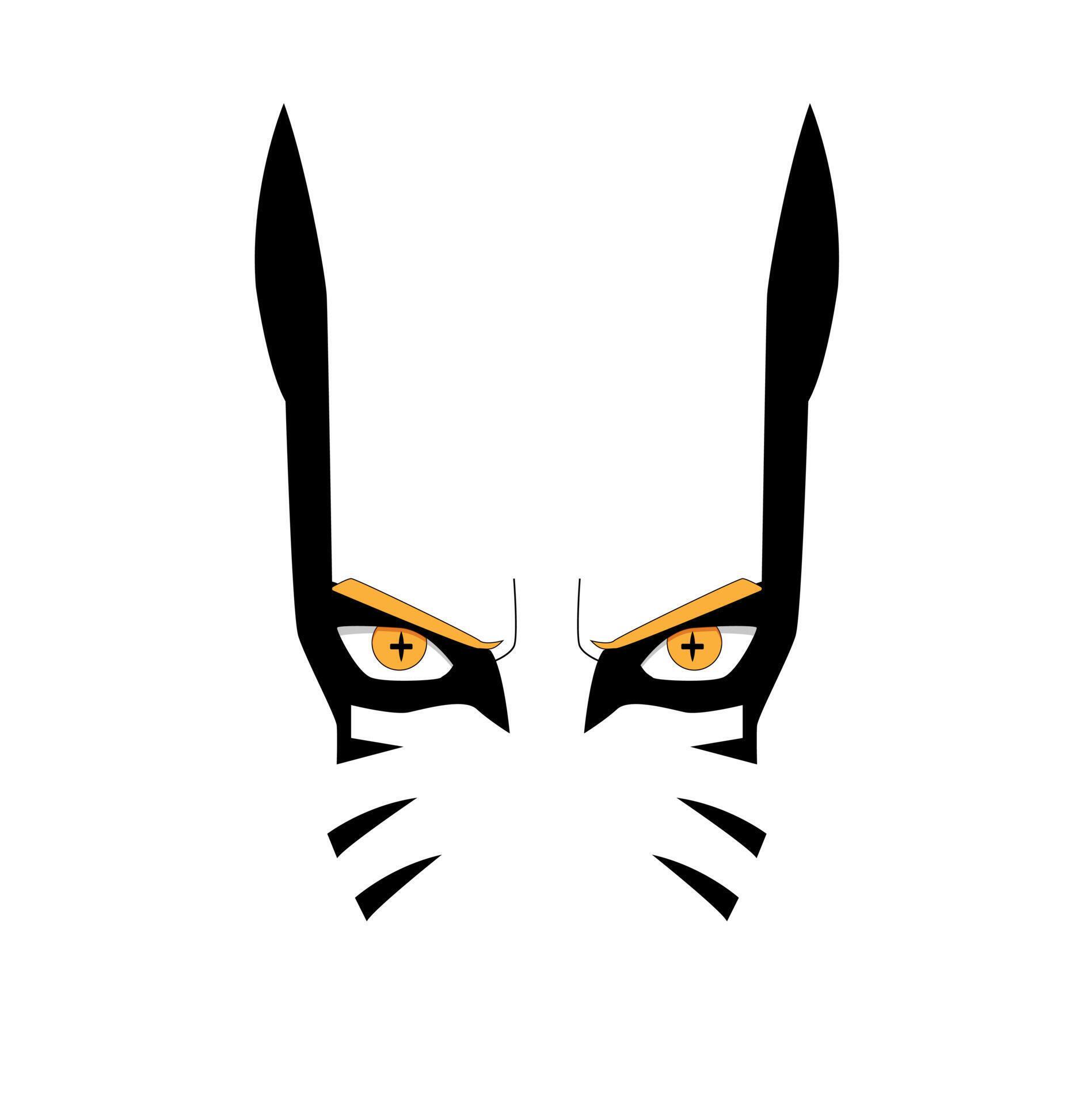 illustration vector graphic of naruto eyes with baryon mode, naruto's