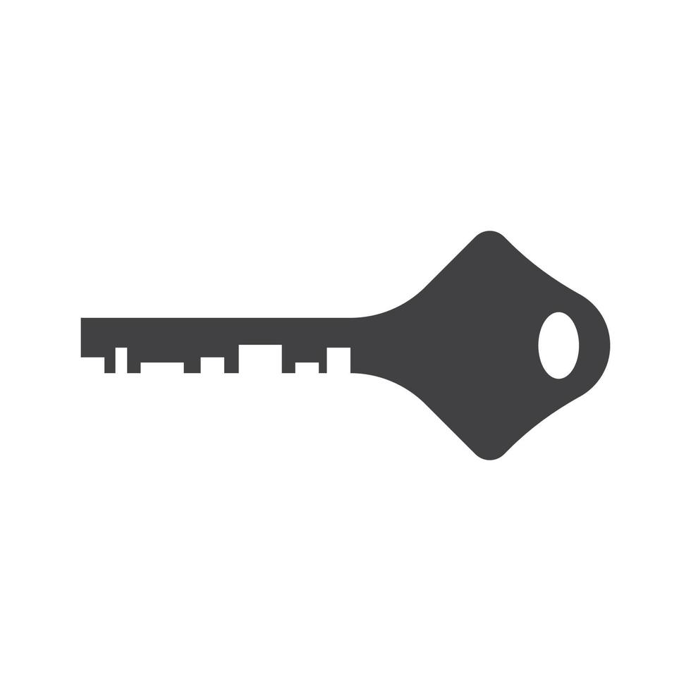 House key logo design vector