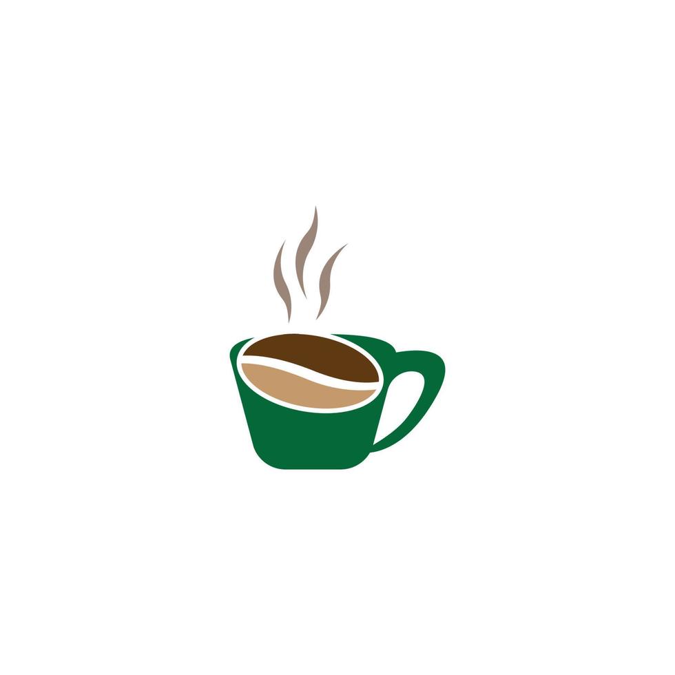 diseño de ilustración de icono de vector de café