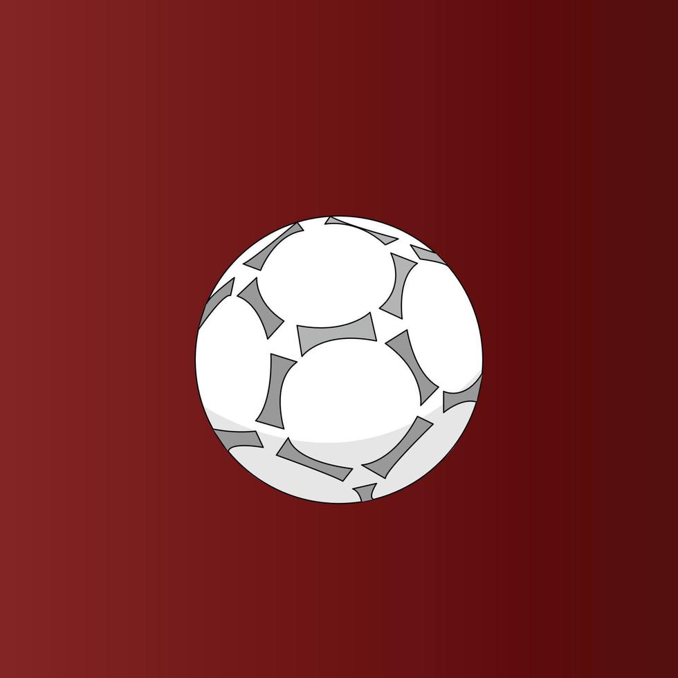 Football World Cup 2022 Qatar vector, Red background vector