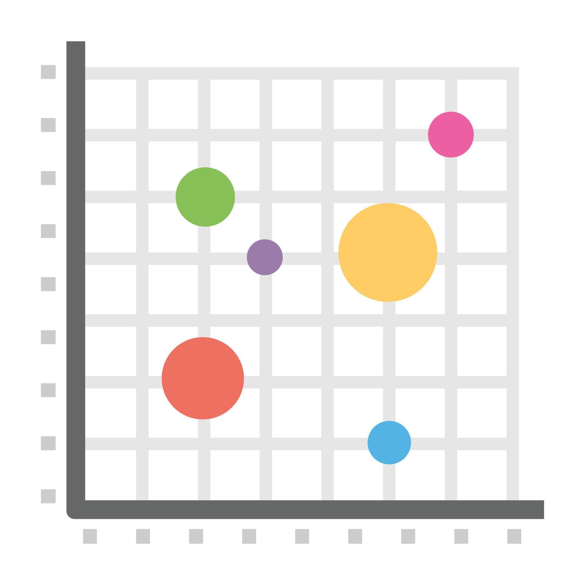 Trendy Bubble Chart 14857775 Vector Art at Vecteezy