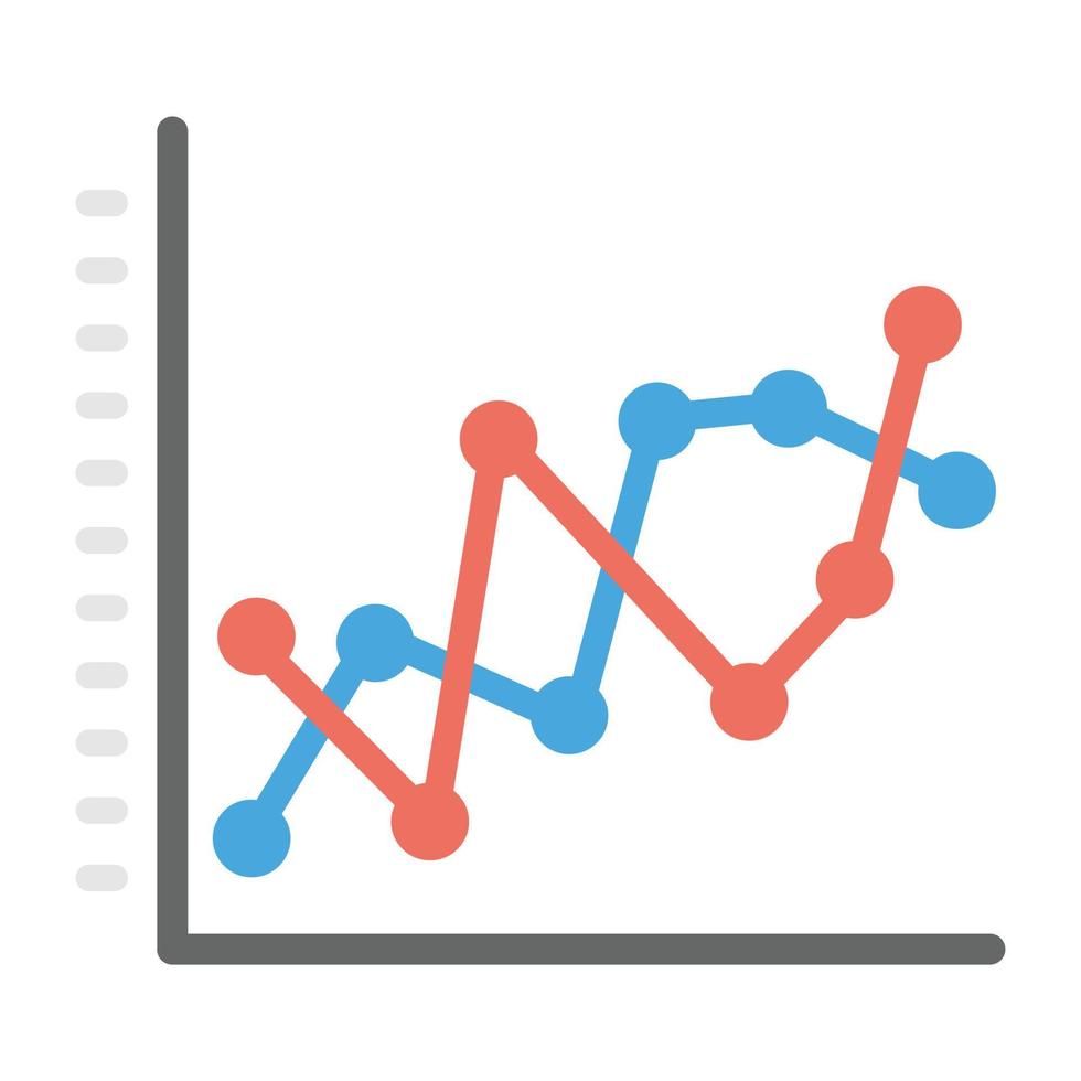 Trendy Control Chart vector