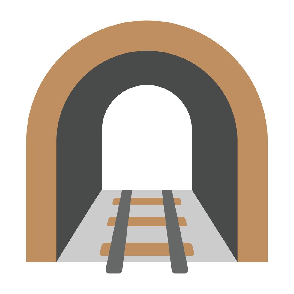 Trendy Tunnel Concepts vector