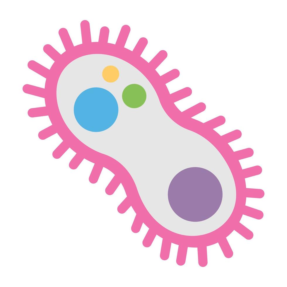 Trendy Germs Concepts vector