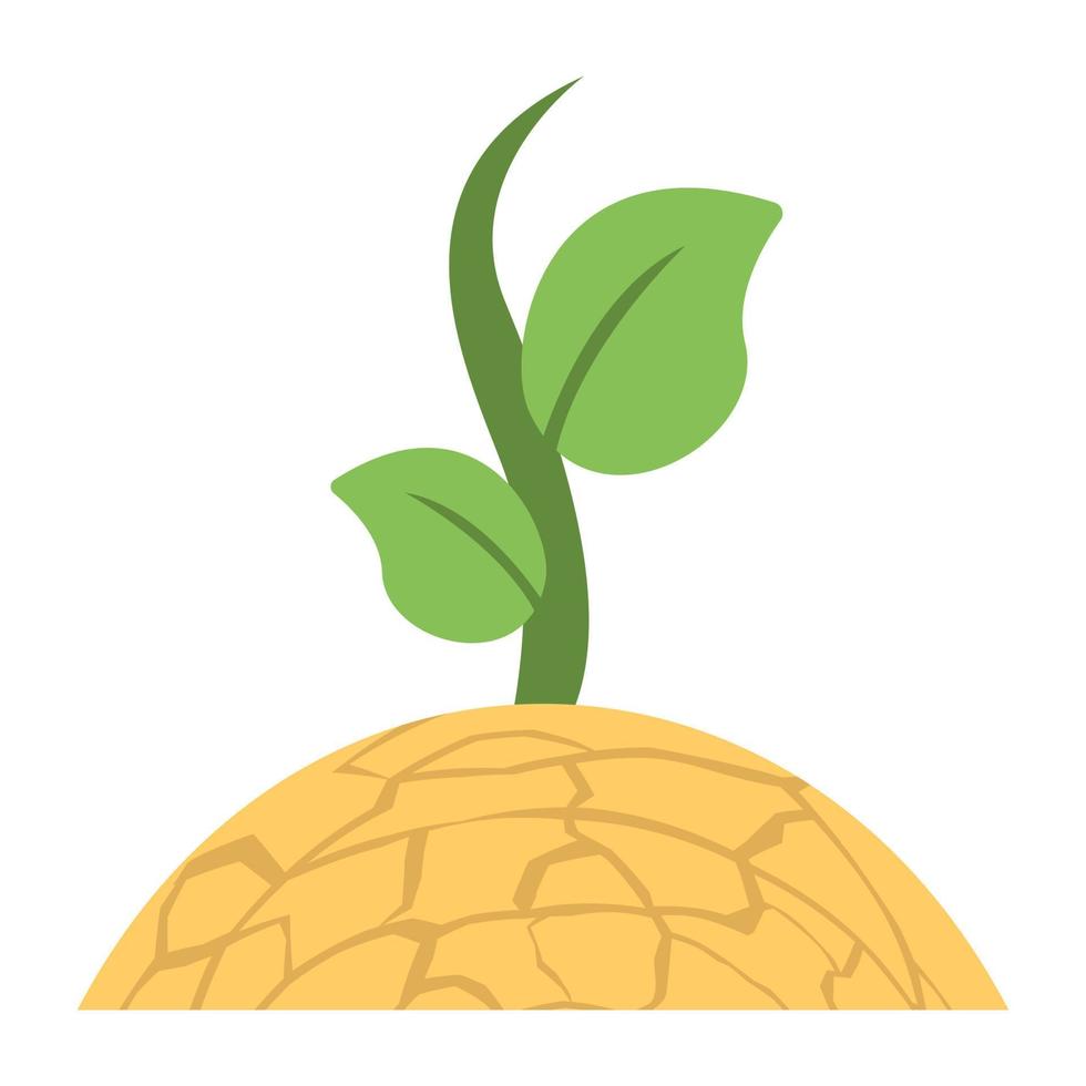 Trendy Sapling Concepts vector