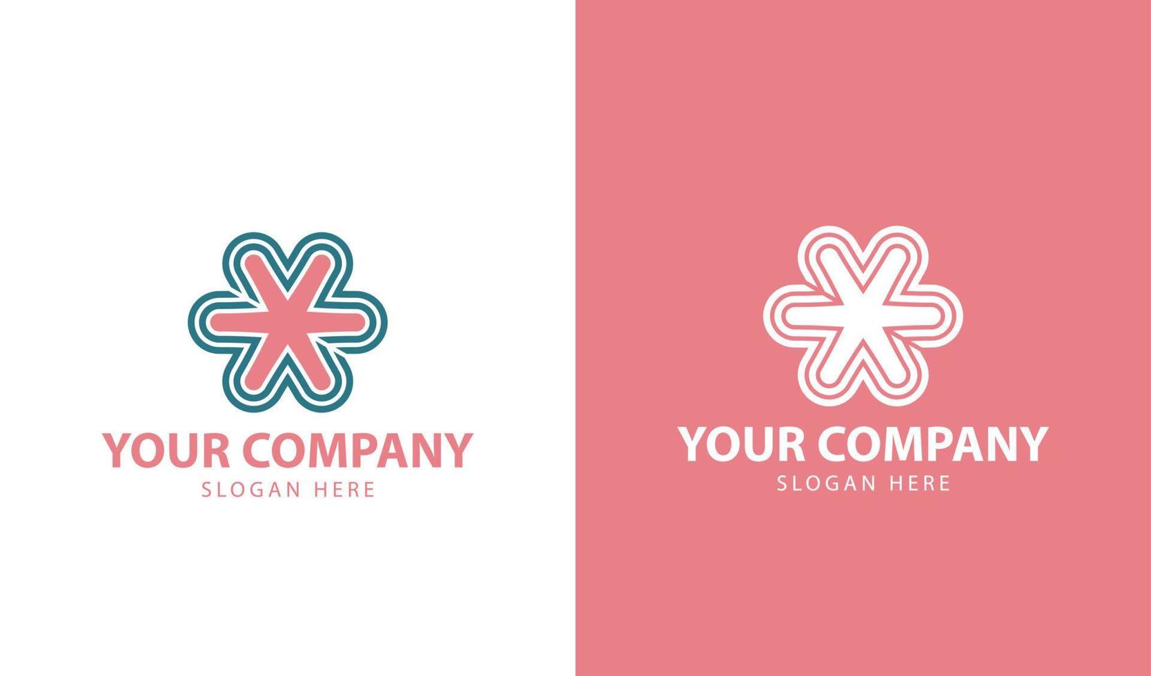abstract geometric startup logo vector