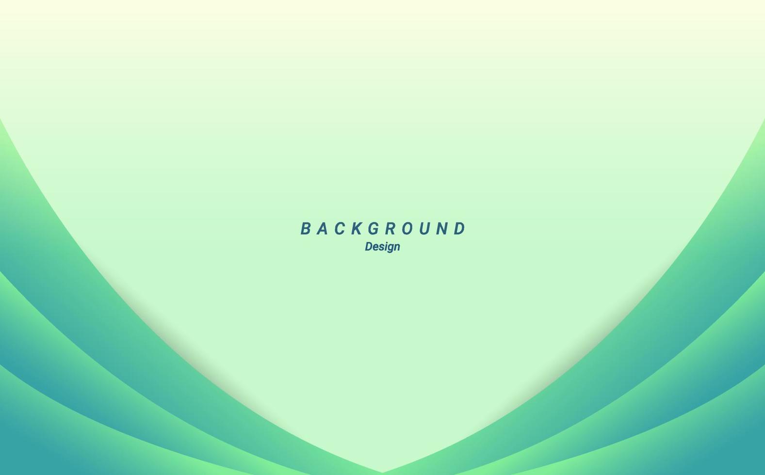 Abstract green shape elegant background template design vector