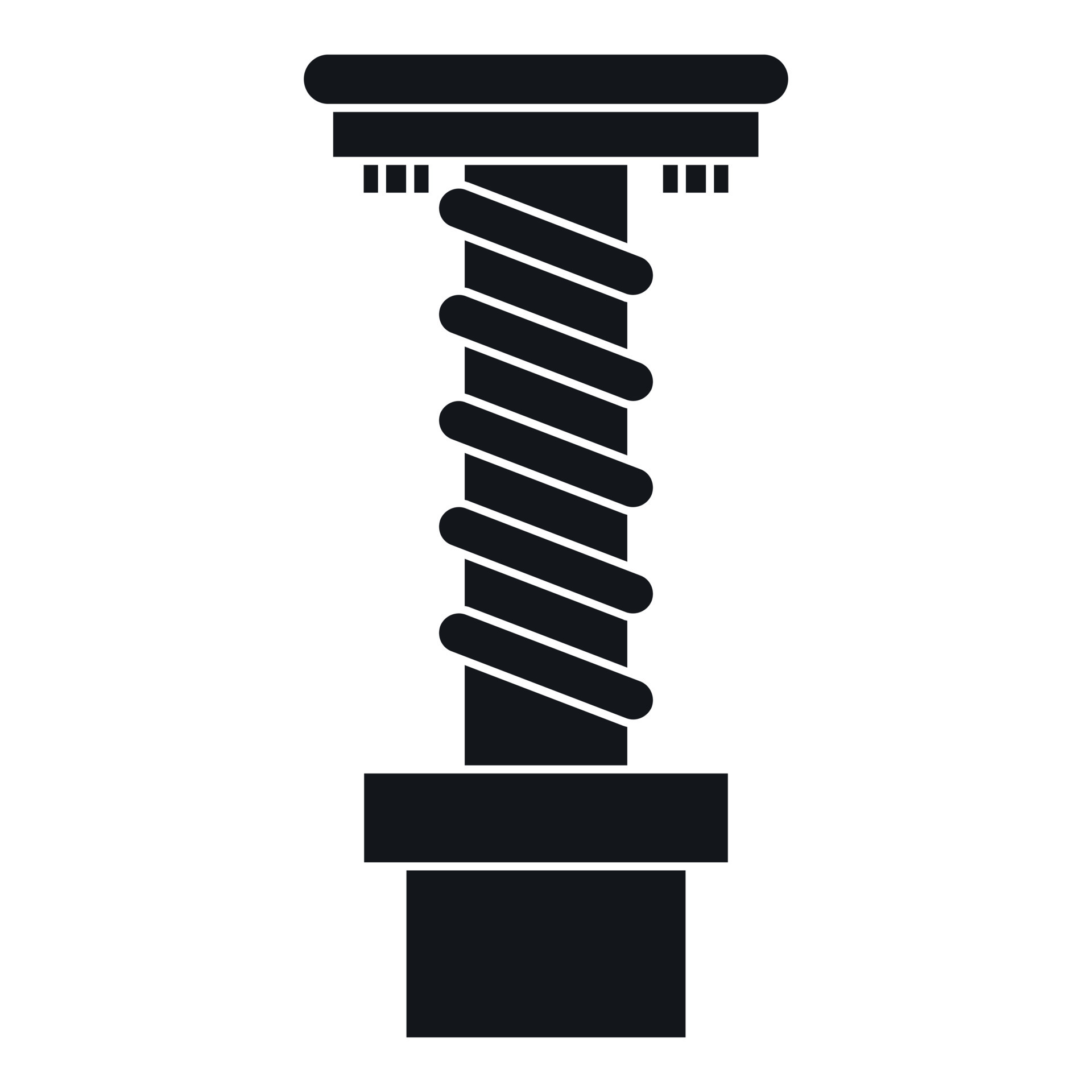 Spiral tool icon, simple style 14859383 Vector Art at Vecteezy