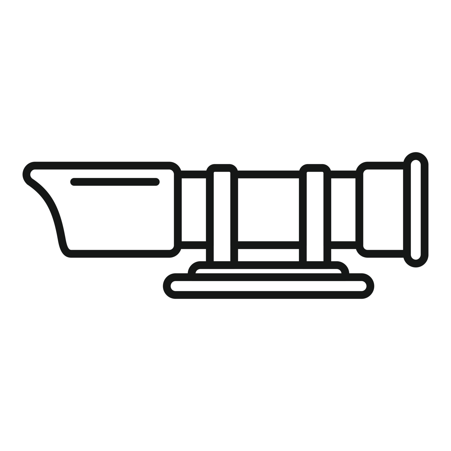 Steel scope icon outline vector. Rifle gun 14859813 Vector Art at Vecteezy