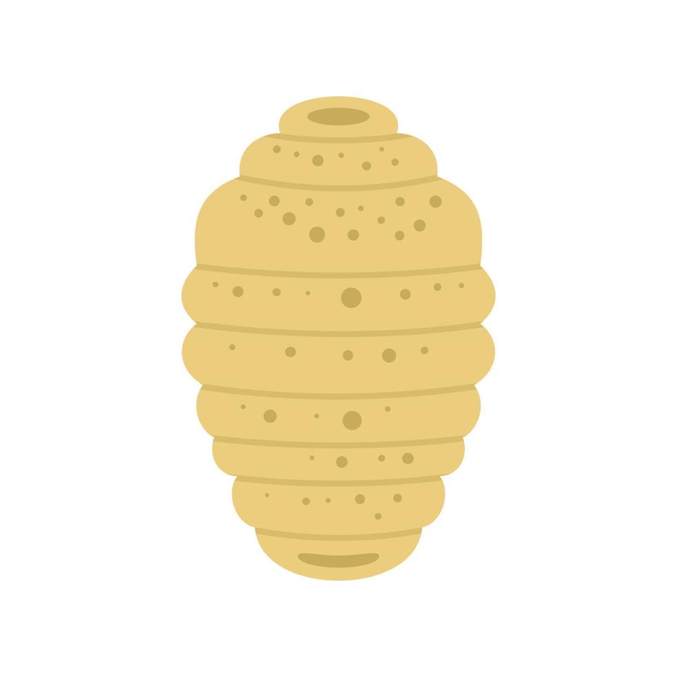 Parasite leech icon flat isolated vector