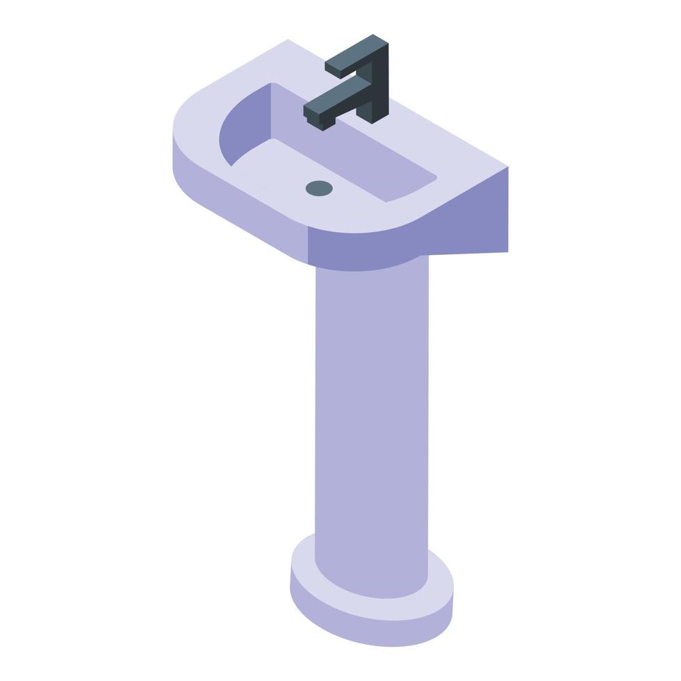House water basin icon isometric vector. Osmosis system vector