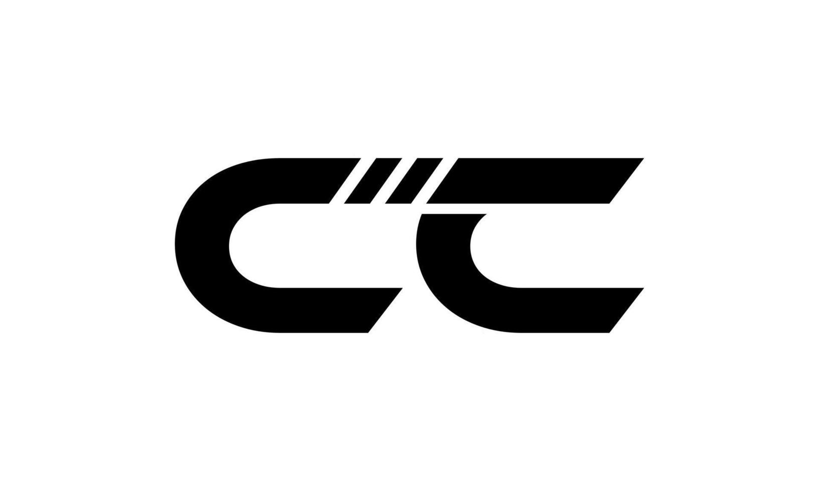 CC logo design. Initial CC letter logo design monogram vector design pro vector.