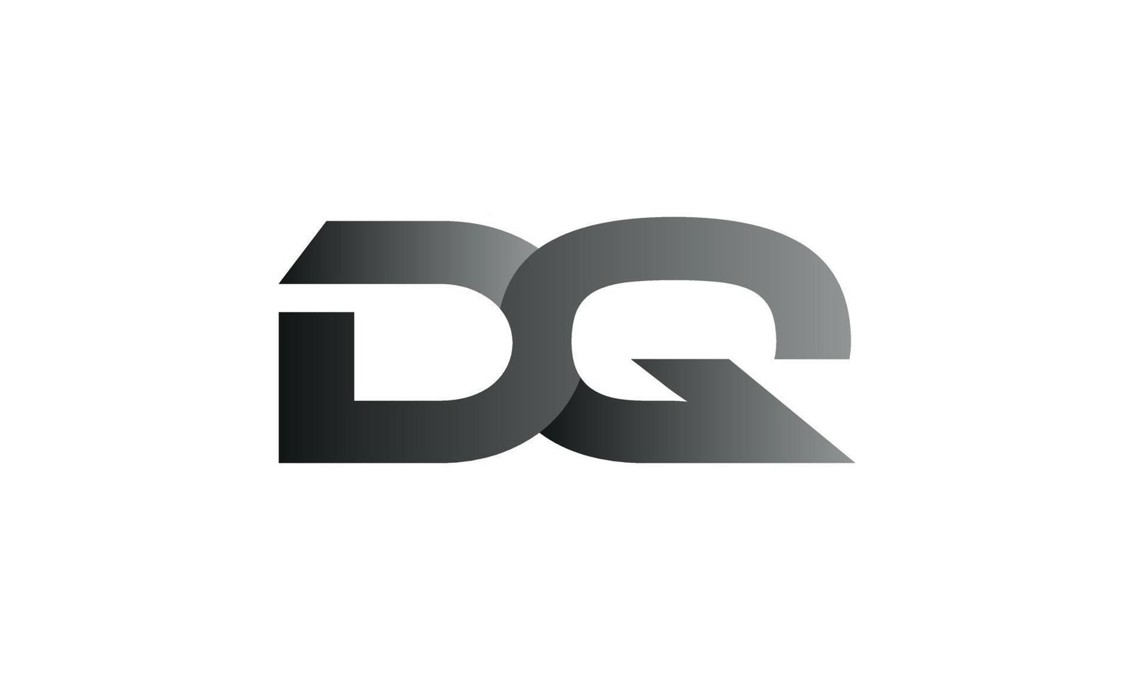 DQ logo design. Initial DQ letter logo design monogram vector design pro vector.