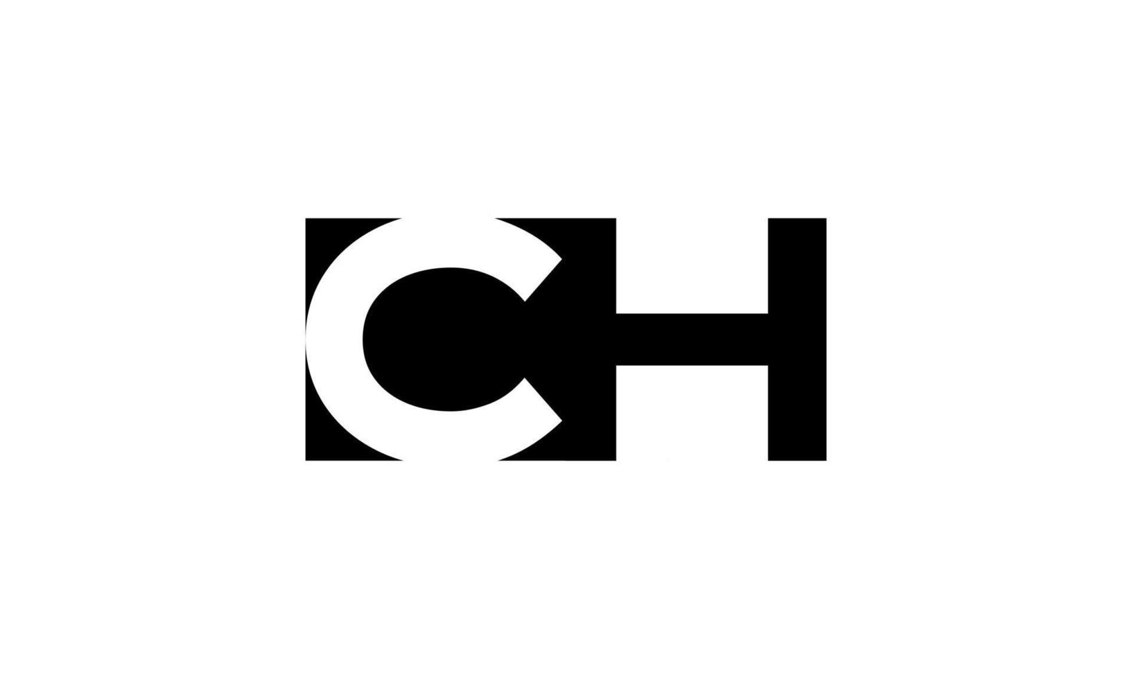 letter CH logo pro vector file pro Vector