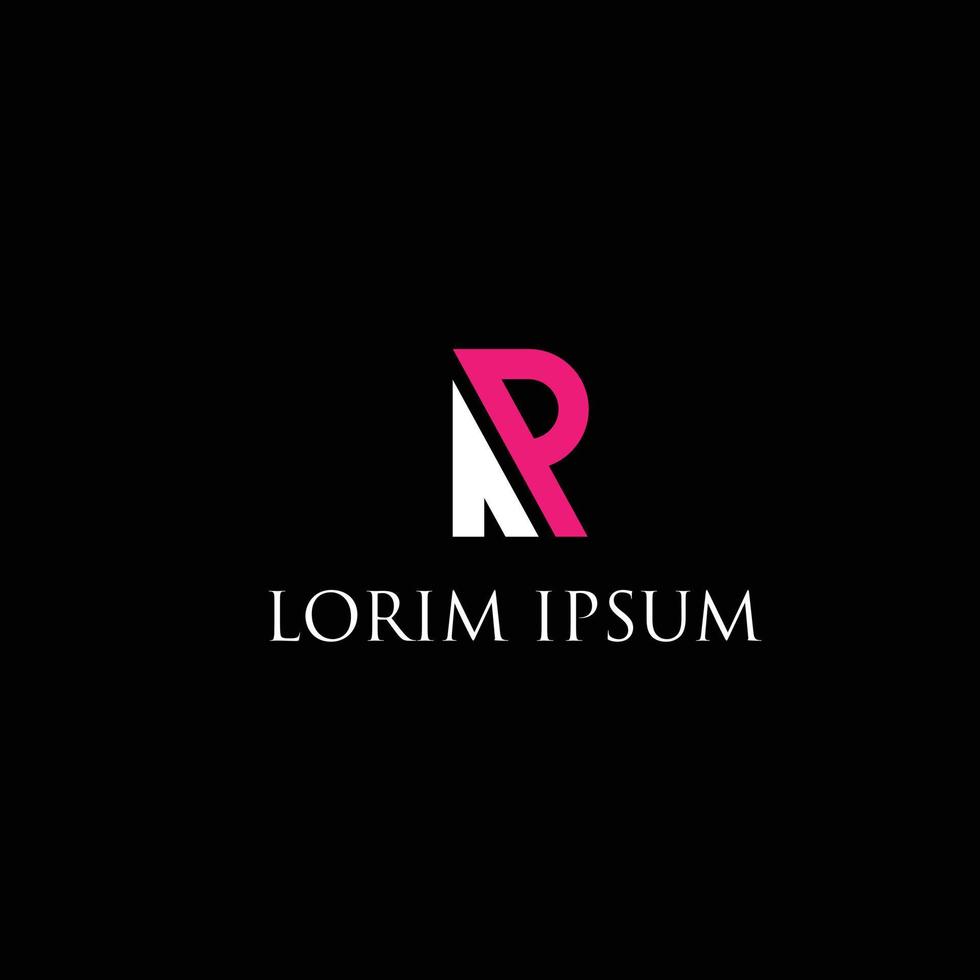 diseño de logotipo de letras modernas para empresa vector