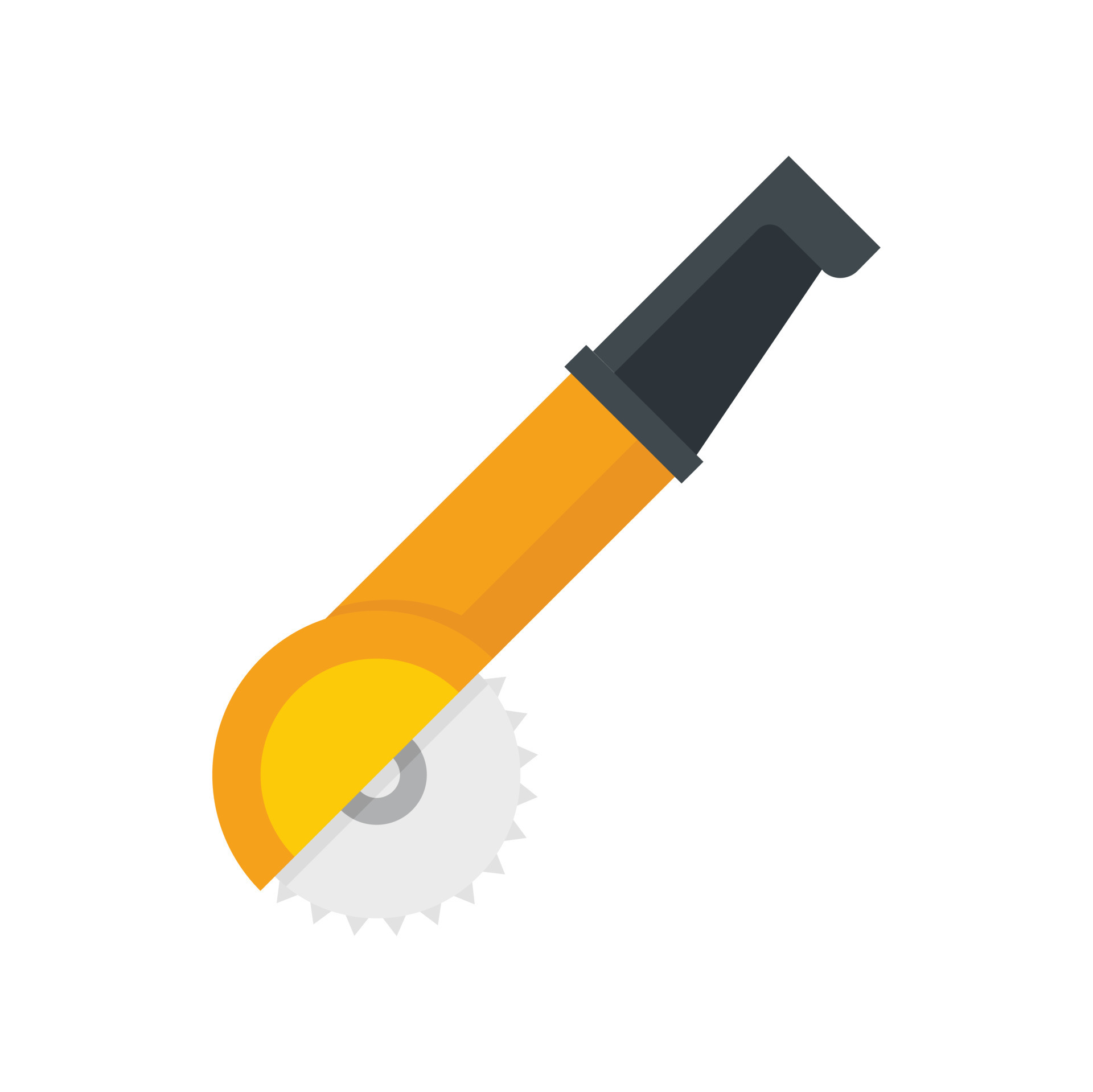 Angle grinder icon flat isolated vector 14862531 Vector Art at Vecteezy