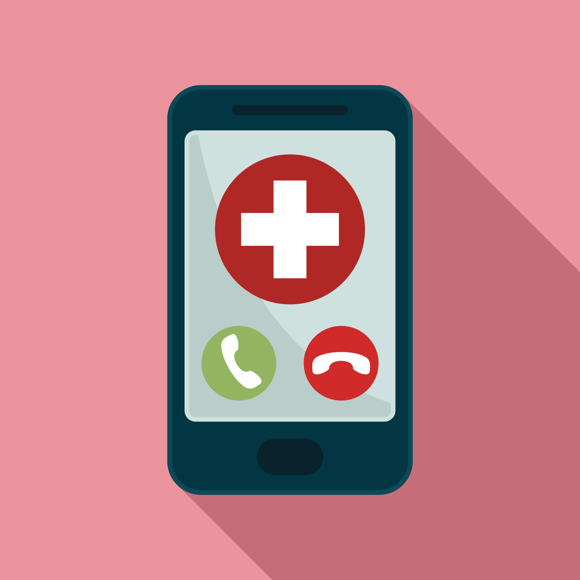 emergency-call-icon-flat-vector-contact-phone-14862570-vector-art-at