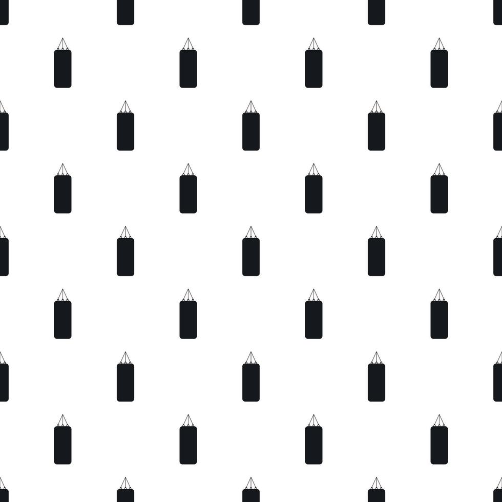 Punching bag pattern, simple style vector