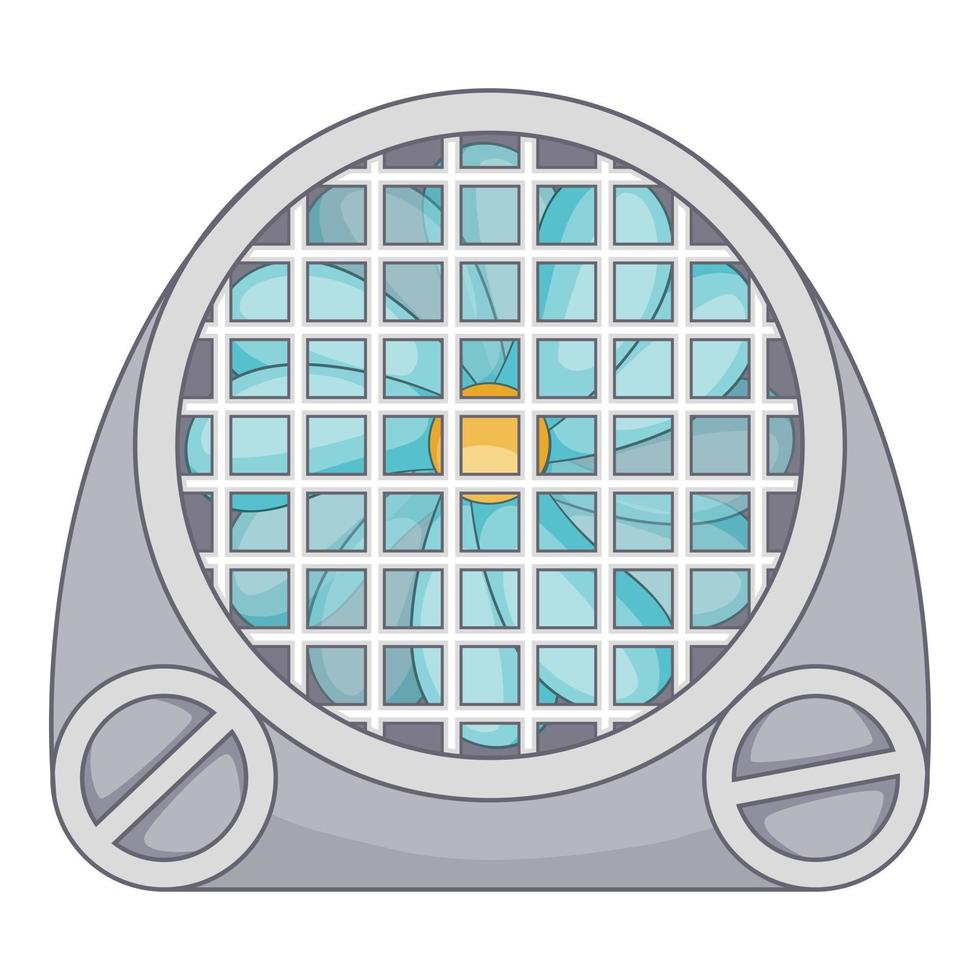 Air conditioning icon, cartoon style vector