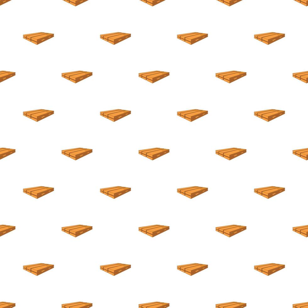 Pile of wood planks pattern, cartoon style vector