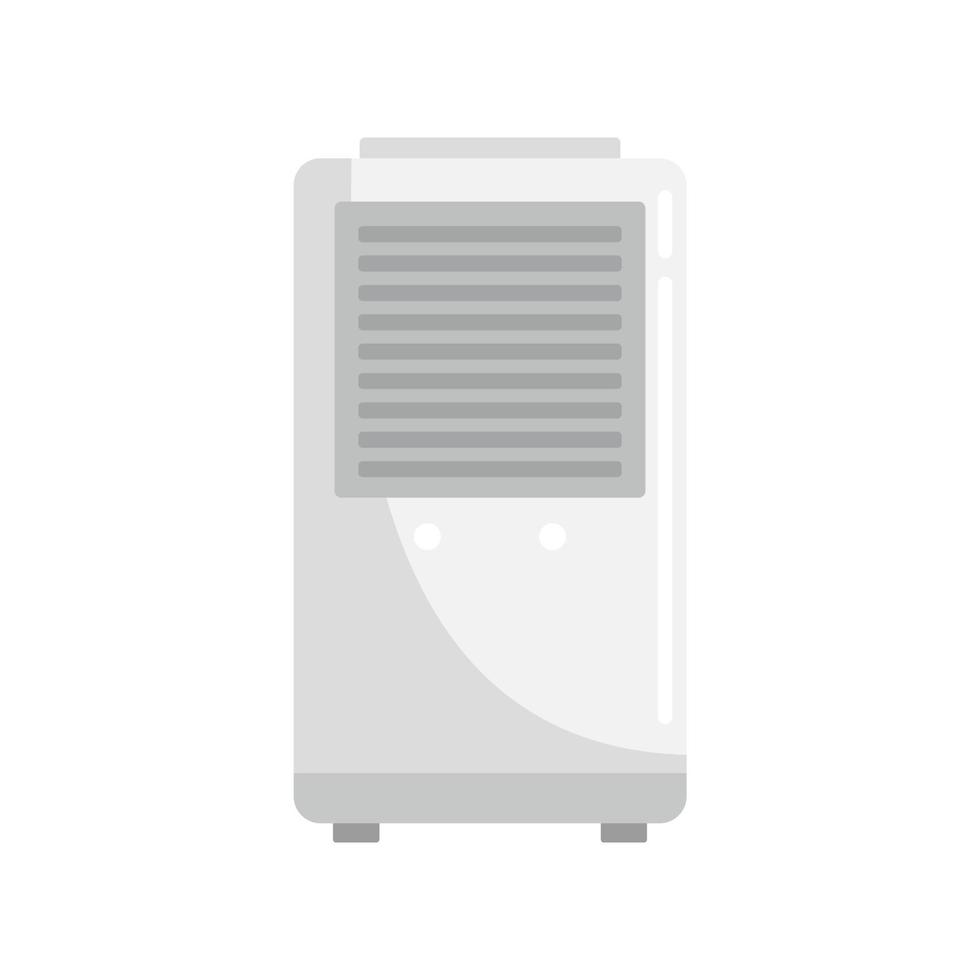 Air conditioner stand icon flat isolated vector