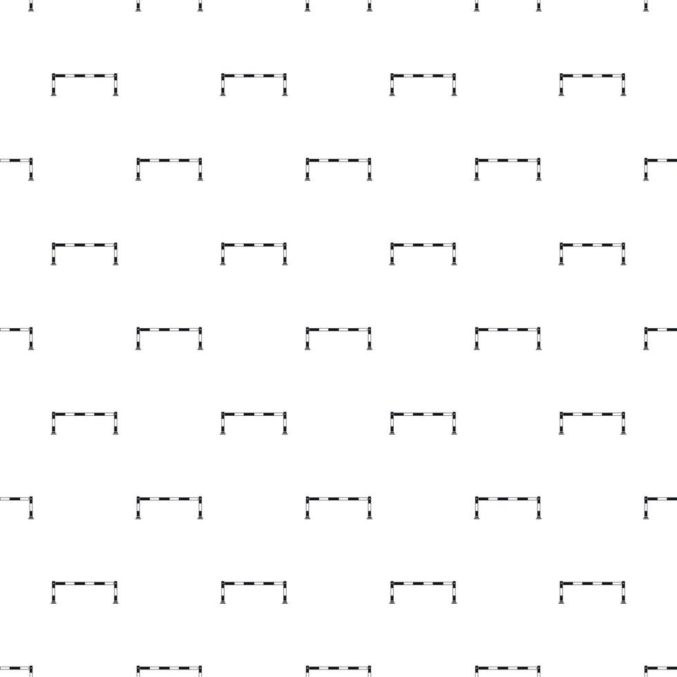 Car barrier pattern, simple style vector