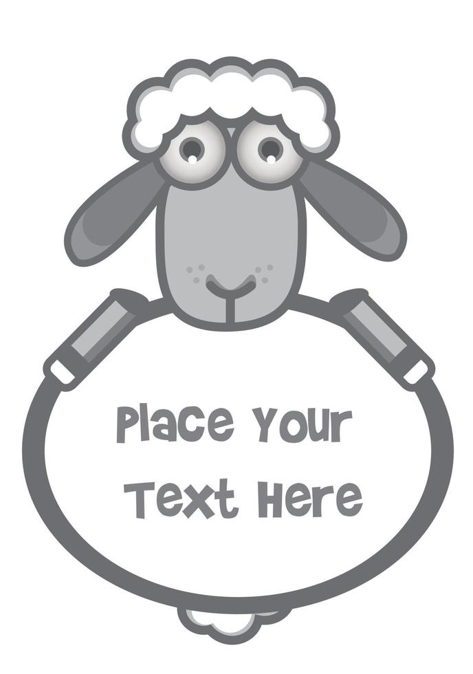 Sheep Vector illustration