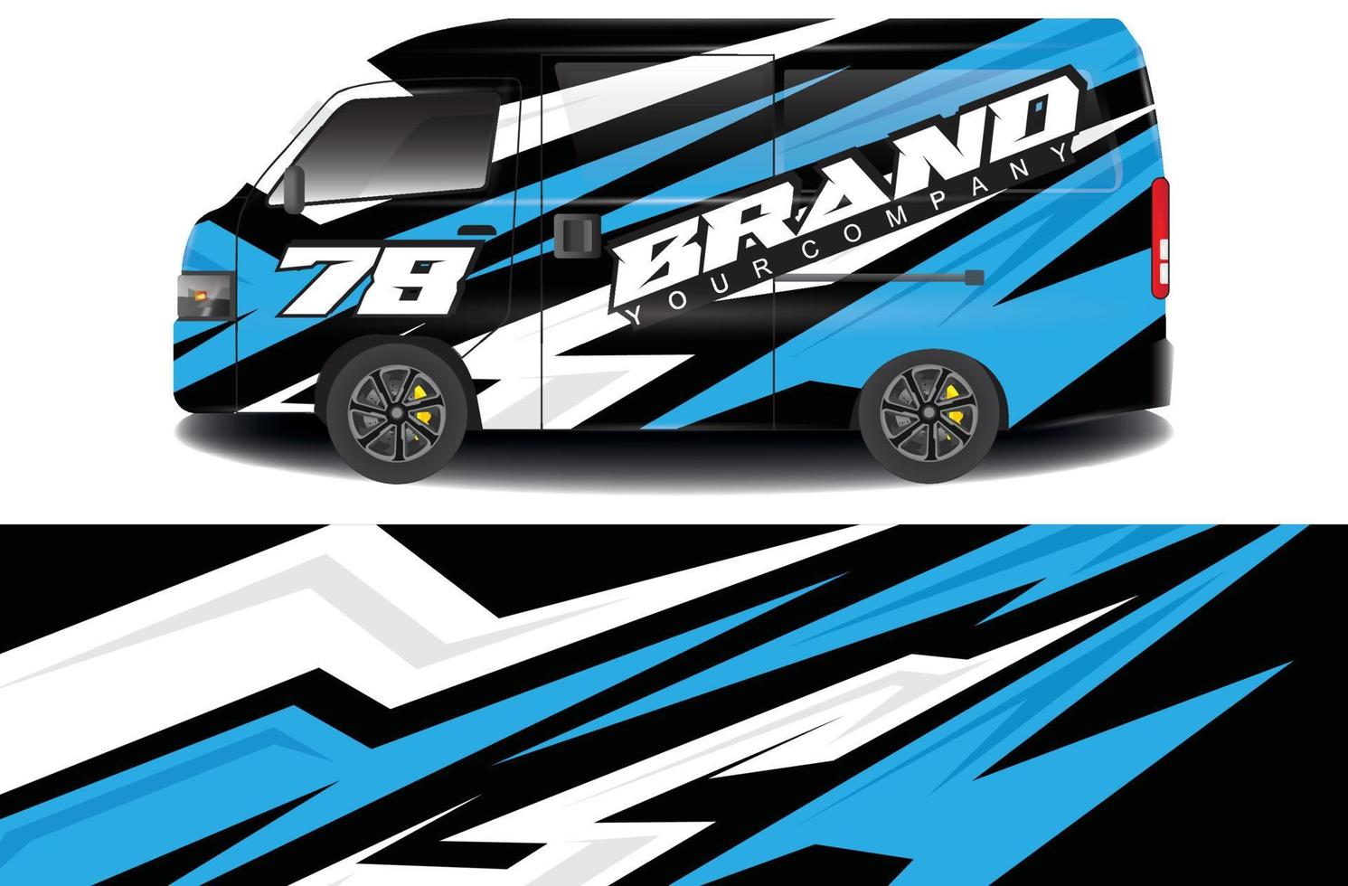 racing background sticker designs for camper car wraps and more vector