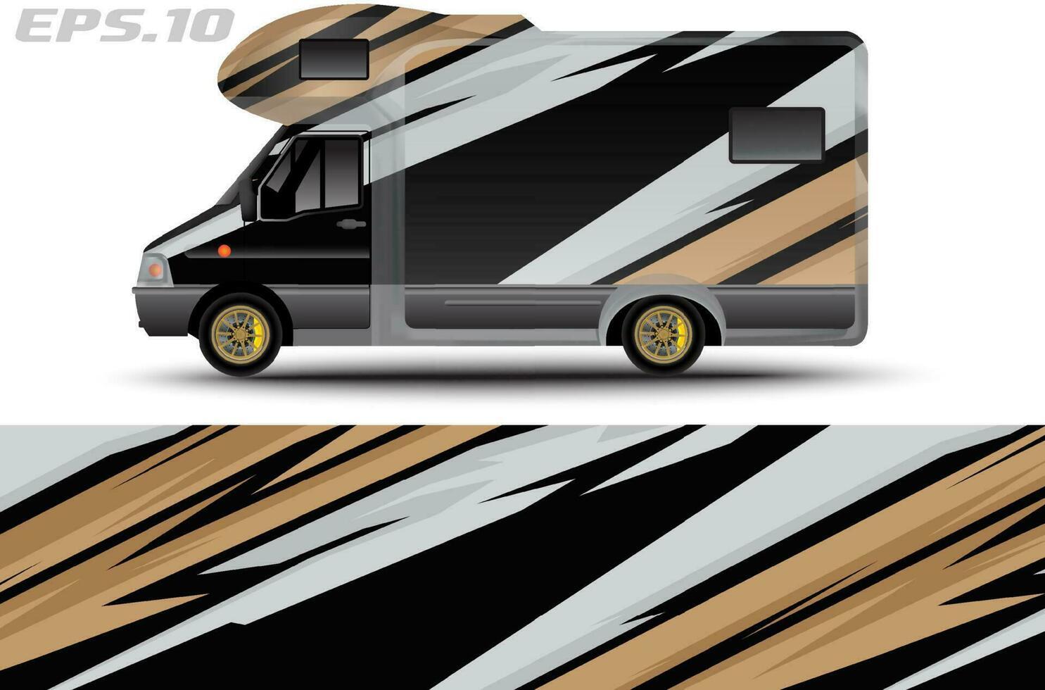 sticker livery car adventure sticker design, cool abstract graphic background vector