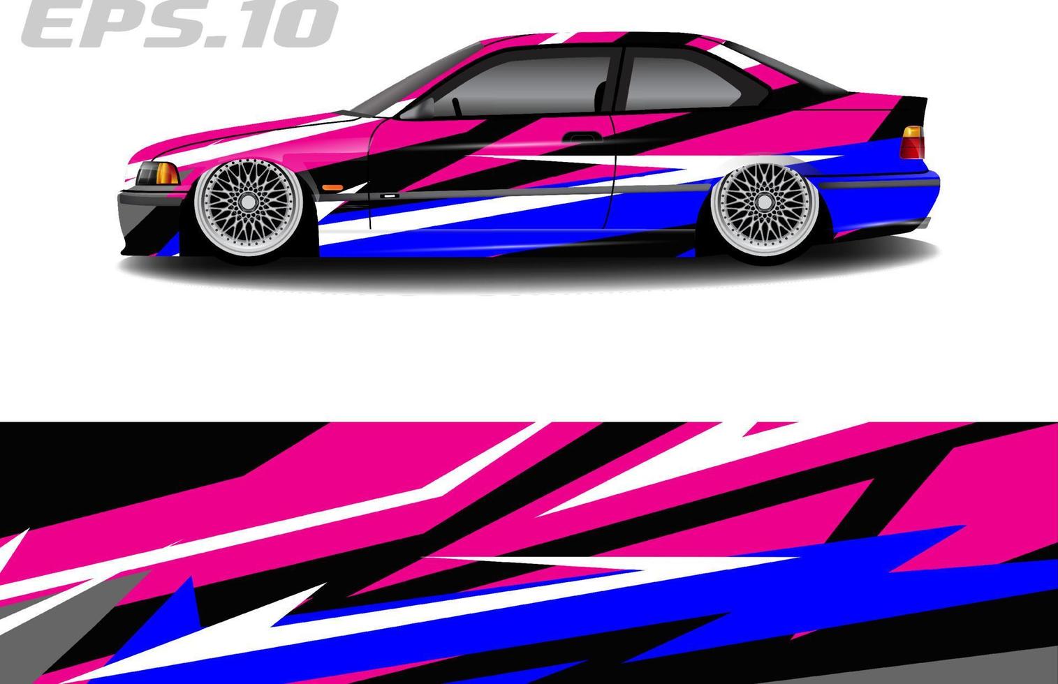 sticker livery racing car sticker design, cool abstract graphic