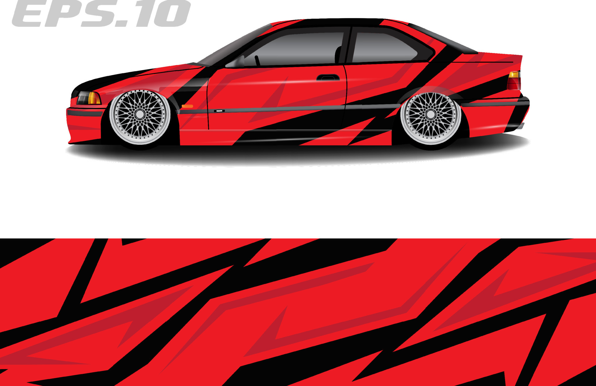 sticker livery racing car sticker design, cool abstract graphic