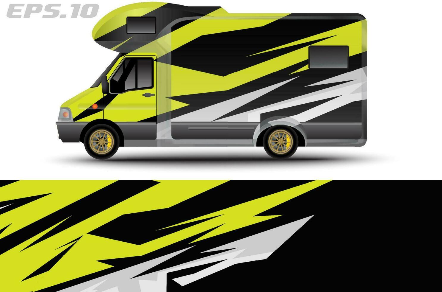 sticker livery car adventure sticker design, cool abstract graphic background vector