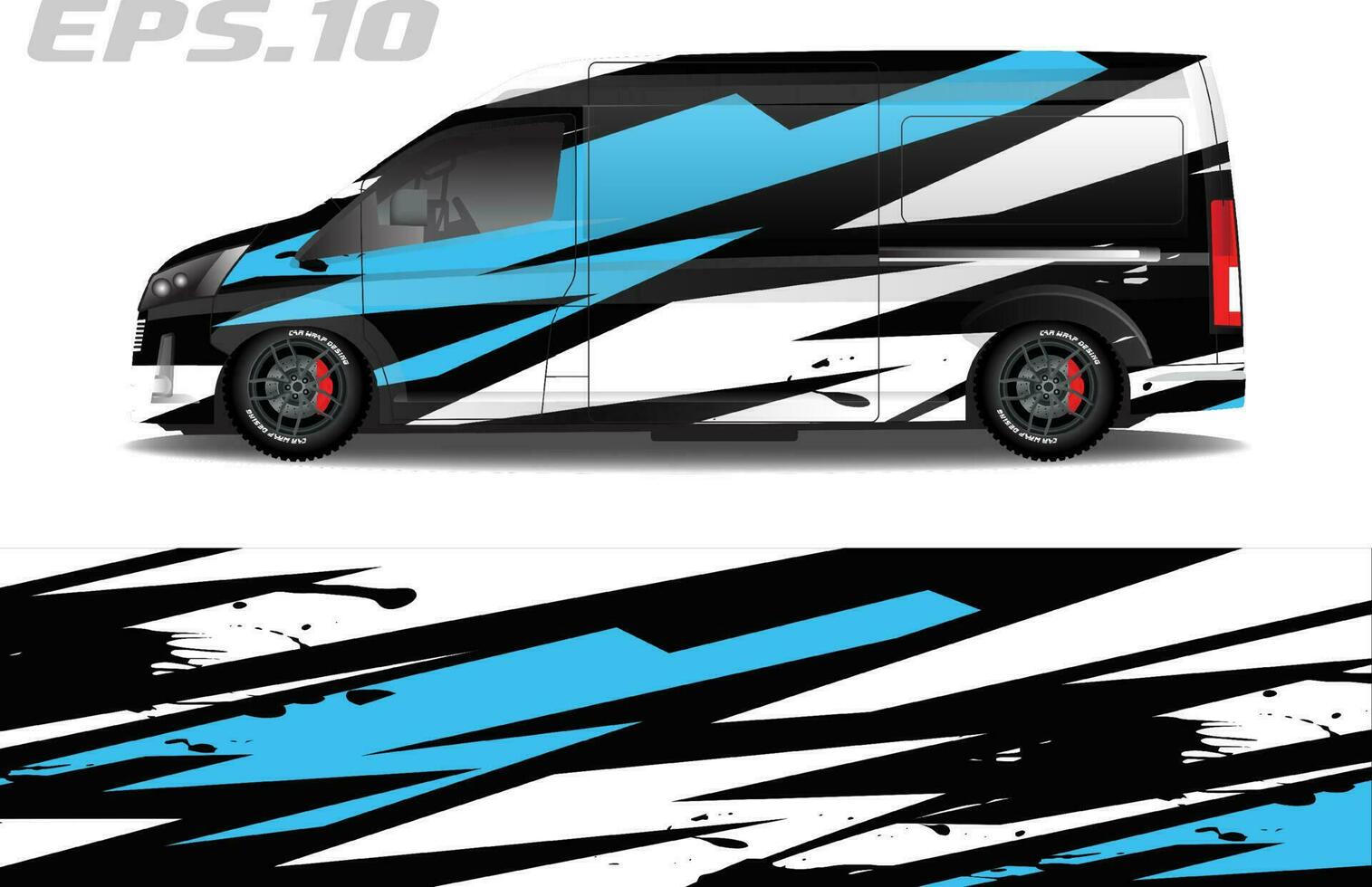 sticker livery car adventure sticker design, cool abstract graphic background vector